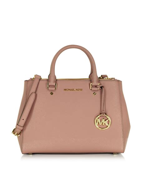 michael kors saffiano wallet dusty rose|Michael Kors saffiano leather tote.